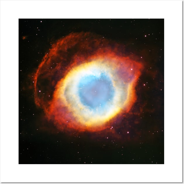 Helix Nebula Wall Art by headrubble